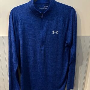 Under Armour Blue Quarter-Zip Pullover
